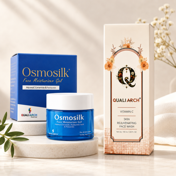 Qualiarch Vitamin C Serum + Osmosilk Gel